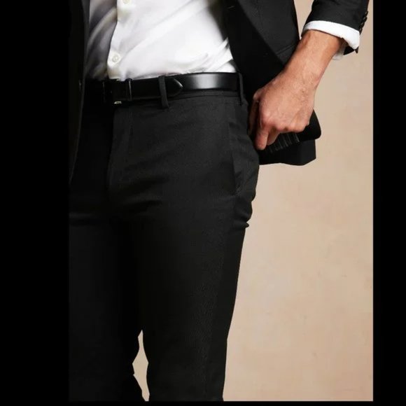 FLASH SALE! NWT! Banana Republic Men's Yacheter Suit Trouser - Size 33 x 34 - Picture 3 of 4